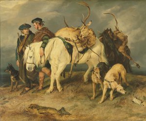 Die Rückkehr der Hirschjäger, 1827